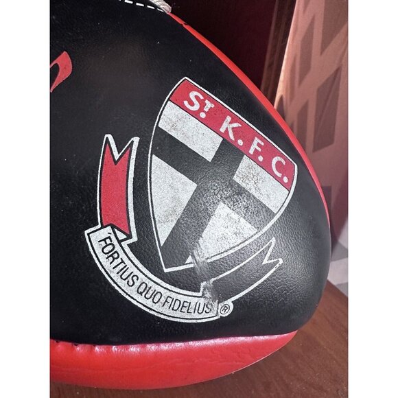 Sherrin Ruby Football Kangaroo Brand - St. K.F.C Kilda Saints - Picture 7 of 9